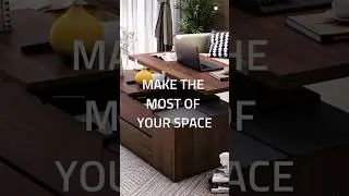 Make room for furniture that evolves with your needs ✨ #spacesavingfurniture #functionalfurniture