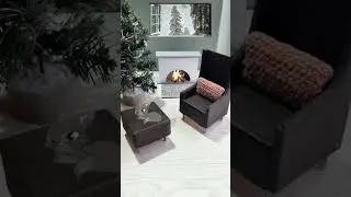 Новогоднее украшение кукольного домика🎄