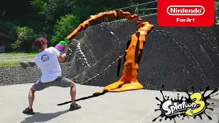 Splatoon 3 - Acrobatic Squid Boy - Trailer ( Fan Art )