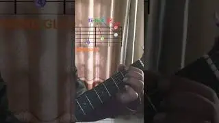 Guitar Chord Gb13 (Frets 2nd)