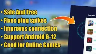 Improve Your Ping in Games Using This App!!!