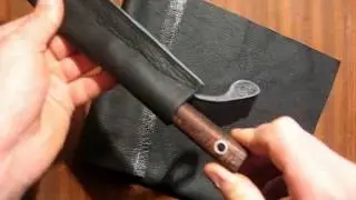 Как сделать кожаные ножны своими руками