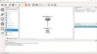 Establecer Router MikroTik en GNS3 - Use WinBox Para Configurar Dirección IP y Servidor DHCP