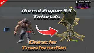 TRANSFORM To Different CHARACTER In Unreal Engine 5.4