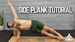 Strengthen Your Shoulders and Core! | Man Flow Yoga Side Plank Tutorial