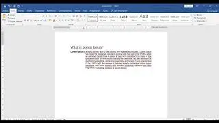 tipos de sangrias en microsoft word