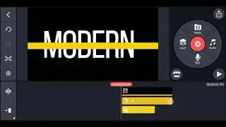 How to create a cool intro in kinemaster |How to create cool text intro in kinemaster | HIDDEN FRAME