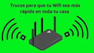 Trucos para que tu conexión WiFi sea más rápida y llegue a cada rincón de tu hogar. 🏡✨