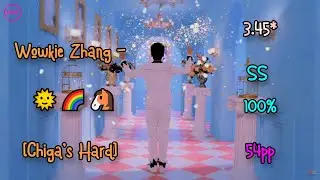 (osu!) Wowkie Zhang - Yang Guang Cai Hong Xiao Bai Ma SS 100% (3.45*)