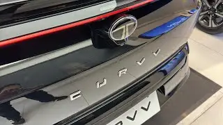 New 2025 Tata Curvv Dark Edition ❤️ Top Model @ Rs 17.99L | Black Colour with All Black interiors!
