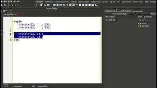 pascal разбор: Отличия write от writeln