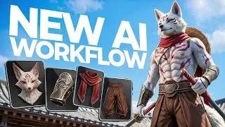 Fastest Workflow to Build Modular Characters with AI