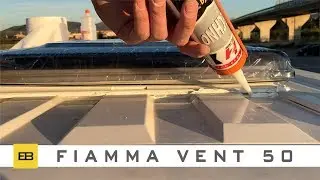 Fiamma Vent 50 Roof Hatch for RV Camper - Installation and review