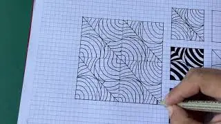 Zentagle Desen Çizimi