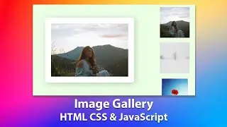 image gallery html css javascript