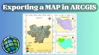 Create study area map in ArcGIS - Map Layout in ArcMap