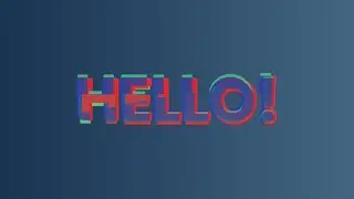 Text Glitch Animation with HTML CSS | HTML CSS Text Animation Clip Path, Text Shadow @raselcoder
