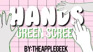 Pfs hands green screen!