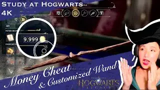 #4k Study at Hogwarts Legacy Perfect Walkthrough 05 - Gold Cheat and Customized Wand