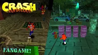 Trush Bandicoot Demo | New Crash Bandicoot Fangame!