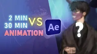2 Minutes vs 30 Minutes to Animate Corpse Husband in After Effects