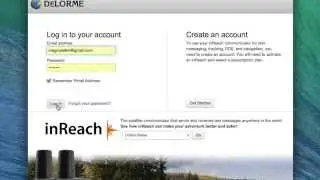 How to find DeLorme feed url