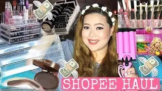 SHOPEE Haul! Pinaka MURANG Makeup Organizers + Hair Tools + Rant About a Seller!
