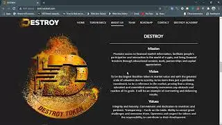 Destroy Token - 50x Potential token