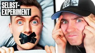 Was passiert, wenn du dir JEDE NACHT den Mund ZUKLEBST  😨😱