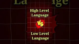 High level language vs low level language Easy Explanation #ytshorts #shorts #shortvideo