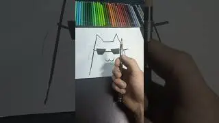 Cat drawing/ tutorial / Art/ eyes / eye 