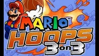 Mario Hoops 3-on-3 Playthrough Part 1 (The Mushroom Tourney!)