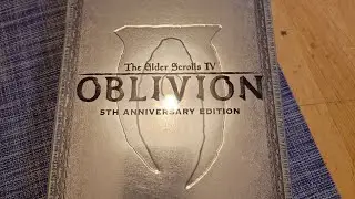 the elder scrolls 4 Oblivion 5th anniversary edition. #xbox360game #retrogaming #retro