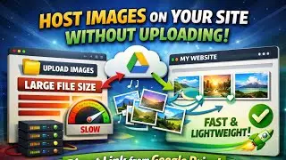 Free Host your website images  without using your hosting space – the easy way!