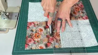 ONLY SQUARES 😍 Beautiful Super EASY PATCHWORK Block