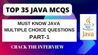 Top 35 Java MCQs Part 1 | Master the concepts