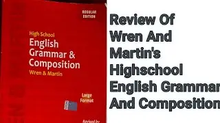 Review Of Wren And Martin's English Grammar Book//Eng Grammr