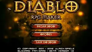 DEMO del Videojuego 😈DIABLO😈 creado en RPG MAKER (Increíble!)