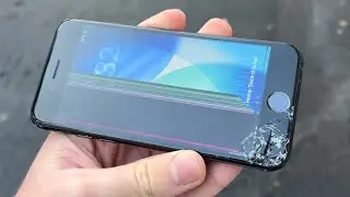 iPhone SE drop test