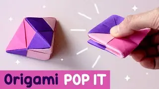 Origami pop it - No glue, no scissors