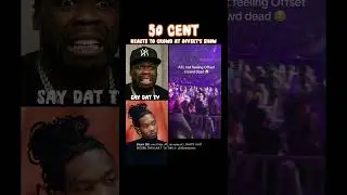 50 Cent Reacts To Crowd Not Feeling Offset's Performance ATL Show.