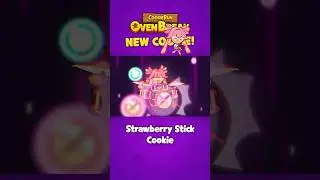 Strawberry Stick Cookie is ready to play!