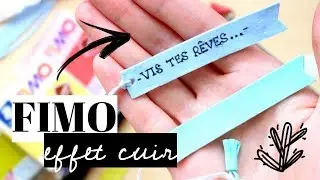FIMO FLEXIBLE!? Créer avec la Fimo cuir