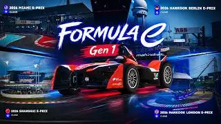 Exploring the Formula E DLC in Formula Legends | All Tracks in One Lap