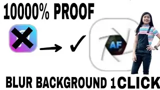 Sirf ek click se backgrount blur kaise kare | Blur  photo background | By 