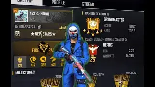 Free Fire: Highlight #11 improving day by day ❤️Gaming with Biswash❤️