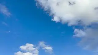 Blue Sky and Clouds Screen Saver (No sound) 10 Hours 4K UHD