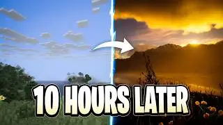 I Spent Over 10 Hours Making Minecraft Look Unreal