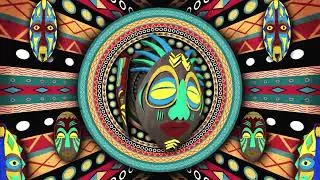 African Mask Background 4K VJ Loop Video | No Copyright Background Video