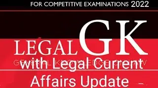Delhi Judicial Services 2022 Legal GK with Legal Current Affairs #judiciary #djs #law #dullb